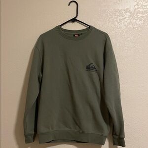 Quiksilver Men's Olive Crewneck Sweater